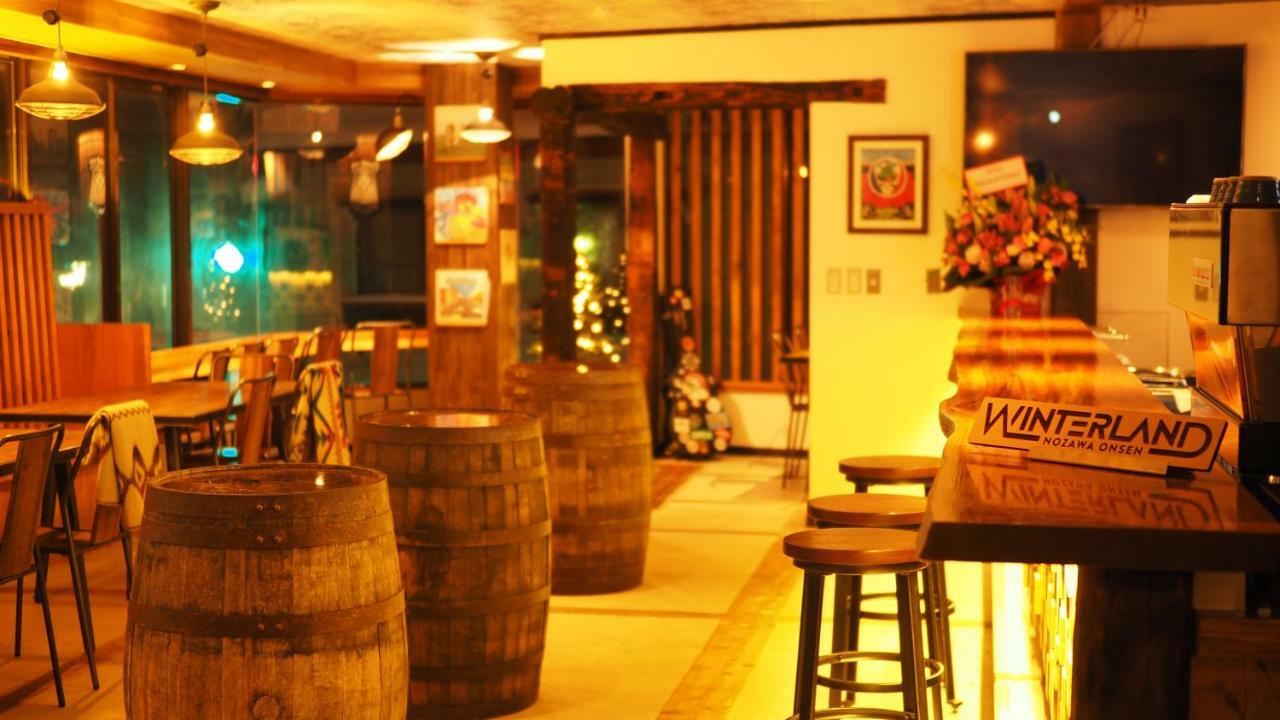 Winterland Lodge & Taproom Nozava Onszen Kültér fotó